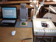 パソコンと書画カメラ テレビ接続書画カメラ