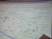 甲州街道をスクロールして辿って行く