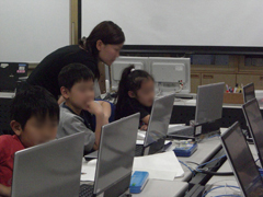 作品制作の場面?