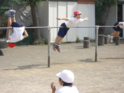 ・自分のめあてを明確にすることで意欲的に運動する