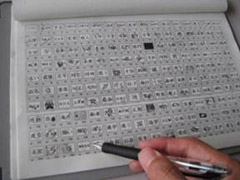 チェックしているところ